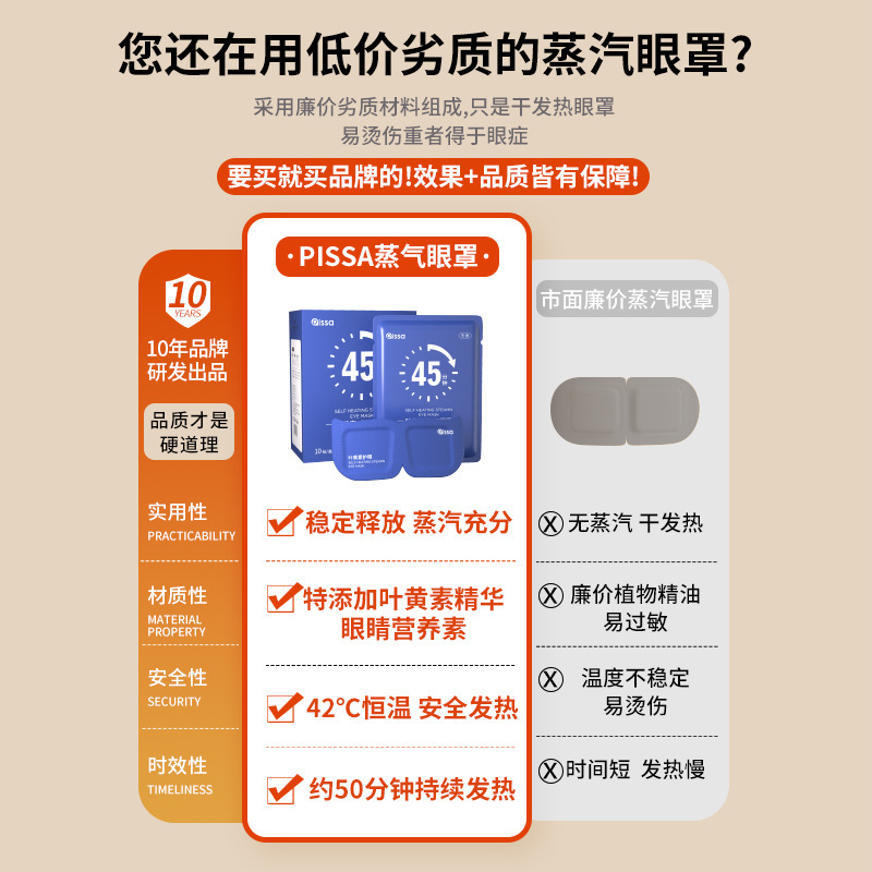 目の疲れを和らげるスチームアイマスク、温湿布、遮光、加熱目の保護パッチ、学生向けの加熱ルテイン|undefined