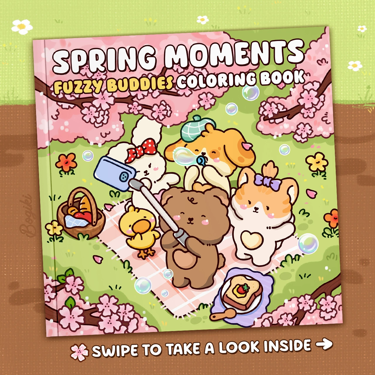 Раскраска (CocoWyo) Spooky Cutie — взрослая и подростковая граффити-иллюстрационная книга, различные цвета обложки