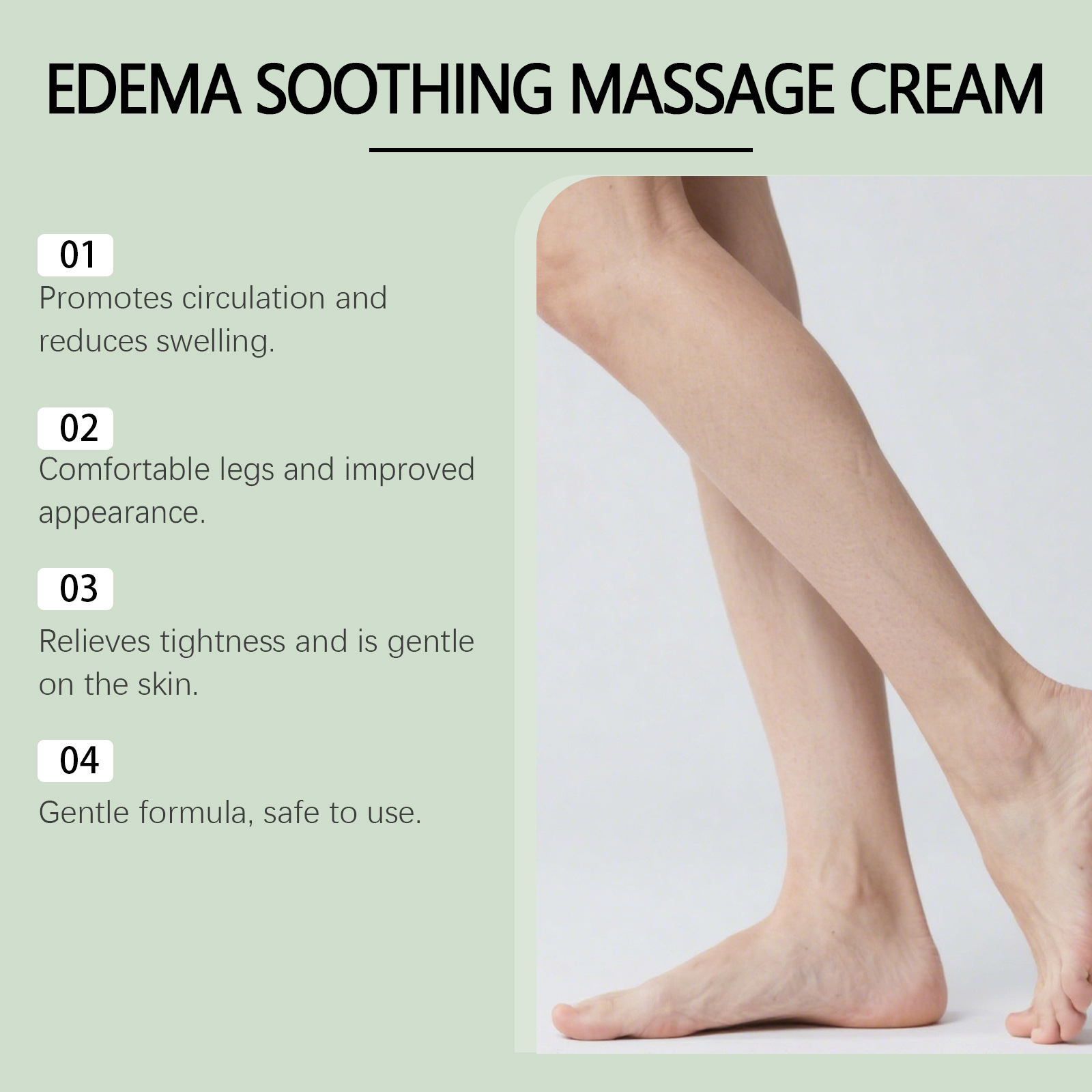 Varicose Vein Ease Paste Spider Leg Soreness Recovery Vasculitis Improve Blood Circulation Hydration Swelling Edema Relief Cream