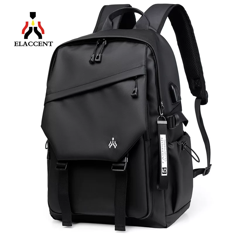 Trend backpack, capacious travel bag for elementary school students, laptop, for students