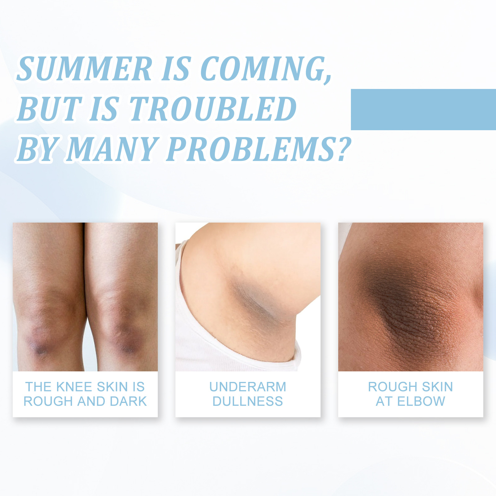 La crème éclaircissante instantanée OUHOE hydrate, embellit la peau, éclaircit le teint, les articulations des aisselles_voghion.com