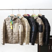 宋先生×BJJ学院户外吐司服撞色拼接连帽90白鸭绒羽绒服男女2511