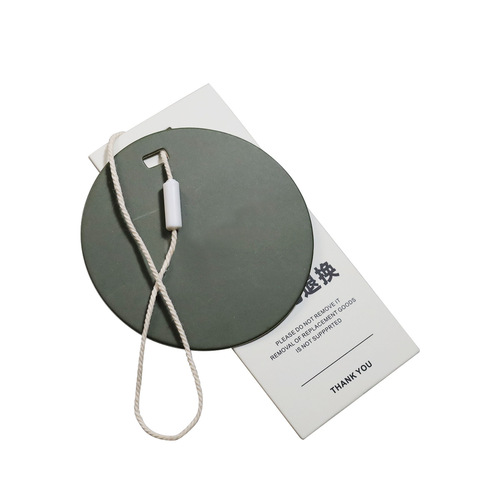 Cylindrical tag rope clothing lanyard women's disposable hand-threaded rope factory direct sale hanging pellet sling
