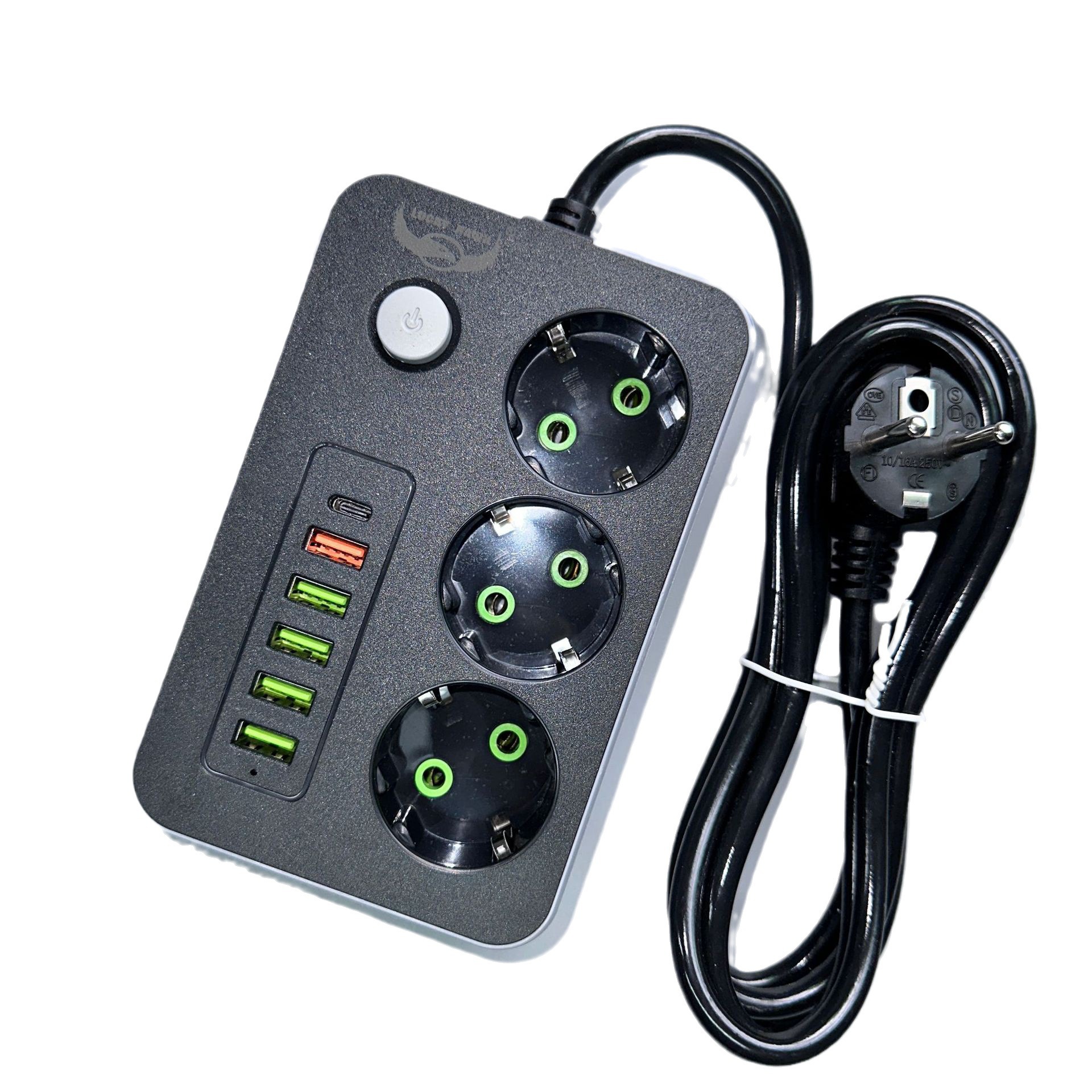 Tipo europeo TYPE-C USB C puerto de carga ruso Zhongle estándar europeo enchufe de enchufe estándar europeo