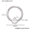 T007-steel color nose ring