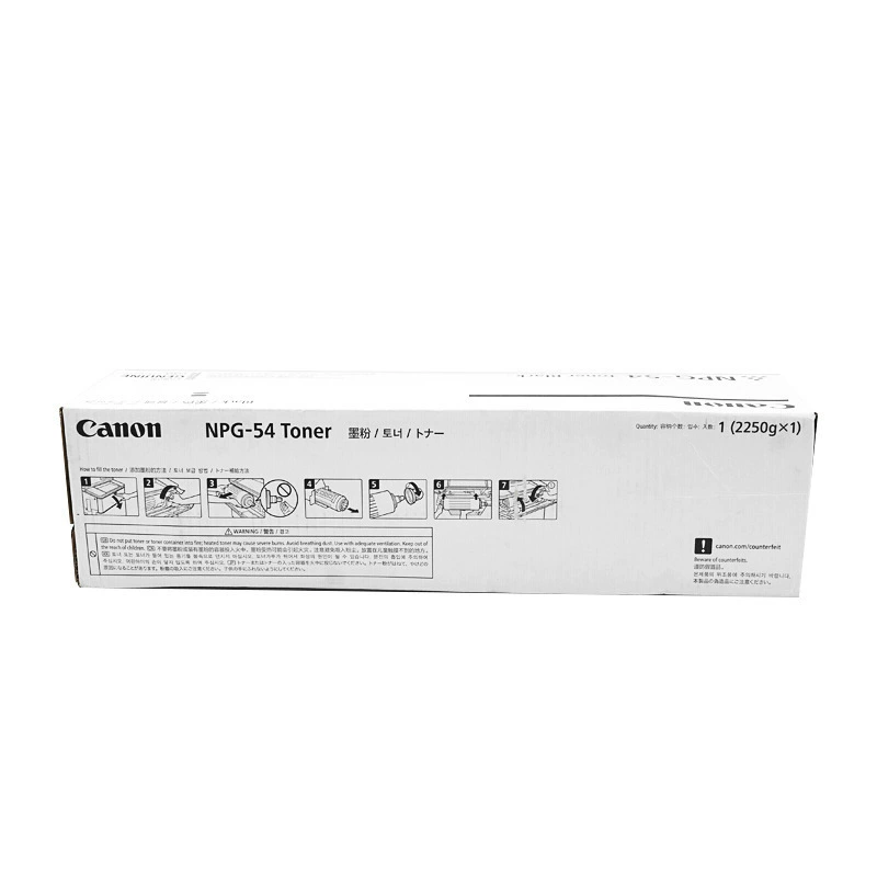 Оригинальный Canon NPG-54 Чернила/Угольный порошок Коробка Черный Подходит IR 6055 6065 6075 6255 Coper