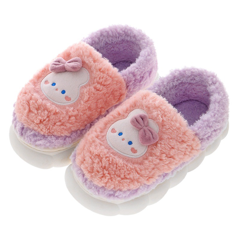 Pantuflas de algodón para mujer, invierno 2025, nuevas, para interiores, hogar, maternidad, posparto, otoño e invierno, antideslizantes, para parejas, cálidas, forradas de lana