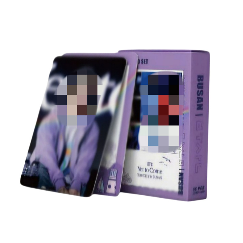 A Large Number of New In-Stock Items: 55 High-Definition Photo Cards of the Fat Egg Boy Group, Kpop Star Merchandise, Lomo Mini Cards