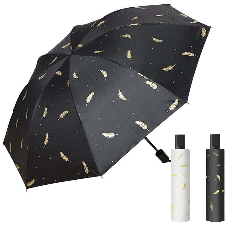 Paraguas plegables de sombra solar manual 7 hueso / 8 hueso / 10 hueso muchos paraguas al por mayor