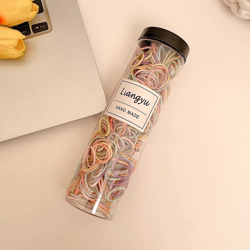 Ligas para el Cabello de Alta Elasticidad de Materiales Mixtos Duraderas para Mujeres