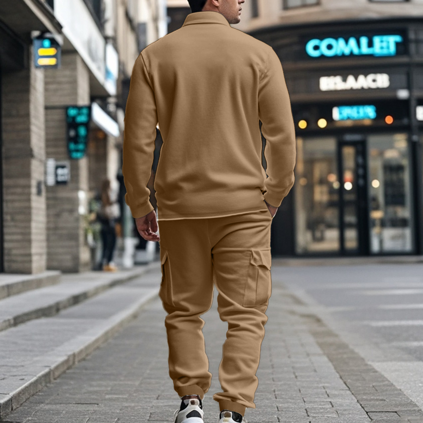 Herren Outdoor Set Mit Fleece Futter Für Jagd Und Arbeit_voghion.com