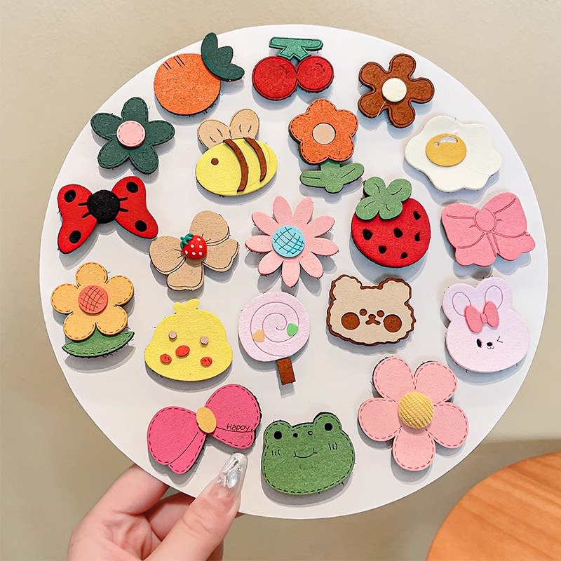 Clip de cabello para bebés no dañados, clip de cabello para niños, acabado de cabello roto, fijación de bordas, niñas, velcro para bebés, toque de cabello