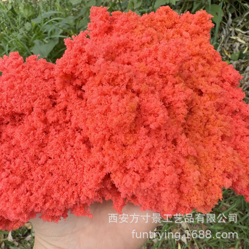 微景观仿真灌木丛海绵材料地台植被装饰点缀娃娃屋造景块状树粉|undefined