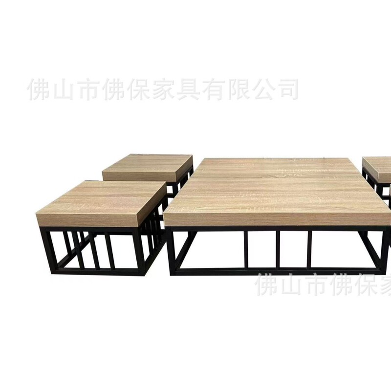 New Coffee Table Iron Frame 1 4 Coffee Table Foreign Trade Export Middle East Saudi Arabia Dubai Coffee Table Hot Selling Coffee Table Living Room Furniture