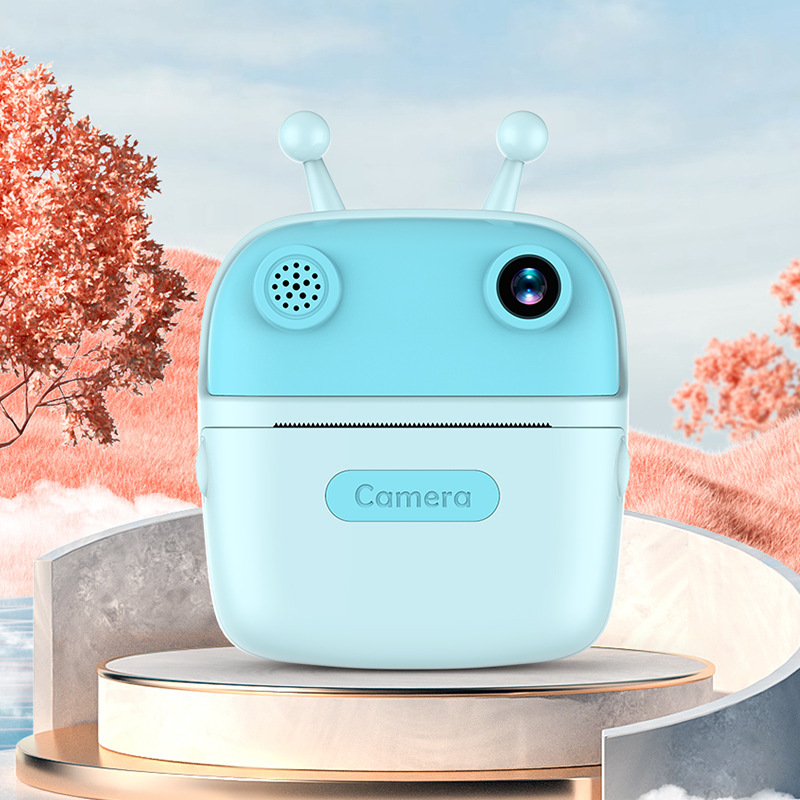 Q5 caracol dibujos animados nuevos niños fotografía de alta definición mini cámara de impresión digital puede tomar fotos y regalos de video