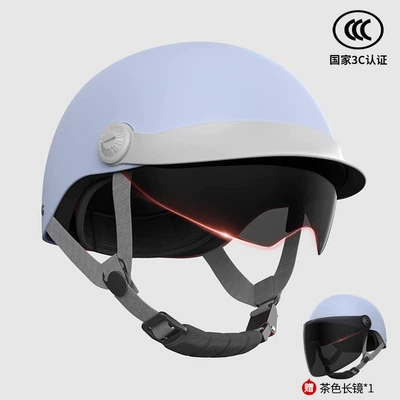 Sun Protection High-Definition Half Helmet, Motosiklet kaskı (dəbilqə) - 3c-certification-mi-dailan-hat-sunscreen-endoscope-sunscreen-long-mirror