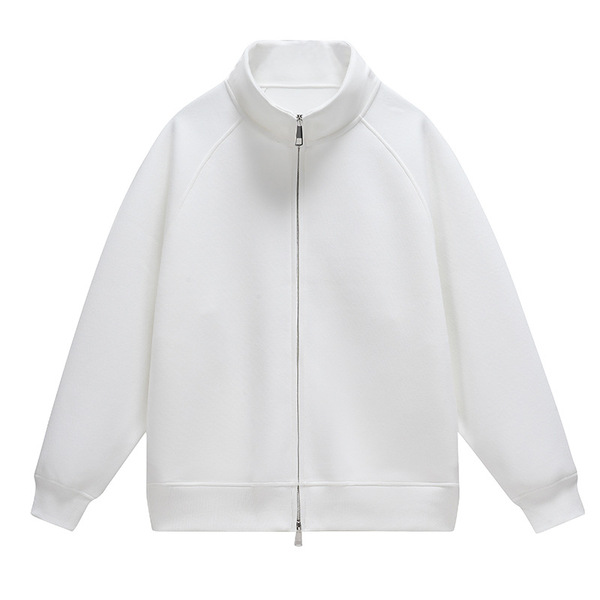 sweatshirt with zipper for leisure