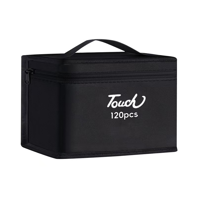 Rotuladores de Doble Punta, Juego de 24, 48 y 80 Colores, Rotuladores de Colores a Base de Aceite para Estudiantes de Arte, Suministro Directo de Fábrica