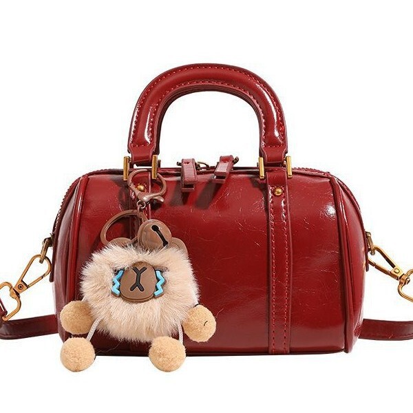 Angola Red Pillow Bag Women's 2025 New Autumn and Winter High-end Light Luxury Niche Work Small Bag Crossbody Bag