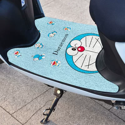 Avtomobil döşəmə paspasları — Household Motorcycle Foot Mats Can Be - style-10-2540cm-silk-circle