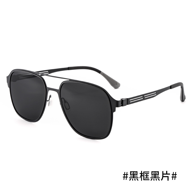 新款超轻夏季防晒高清偏光太阳镜男士商务休闲可配近视有度数墨镜|undefined