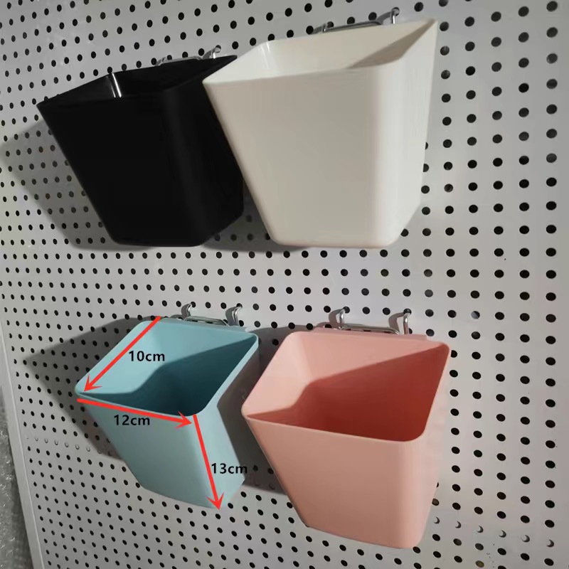 Accesorios de Estante para Tablero de Clavijas Metal Sin Clavos para Pared y Escritorio