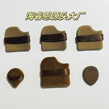 咬一口巧克力粉扑套装海绵干湿两用皮面植绒不吃粉气垫气垫专用