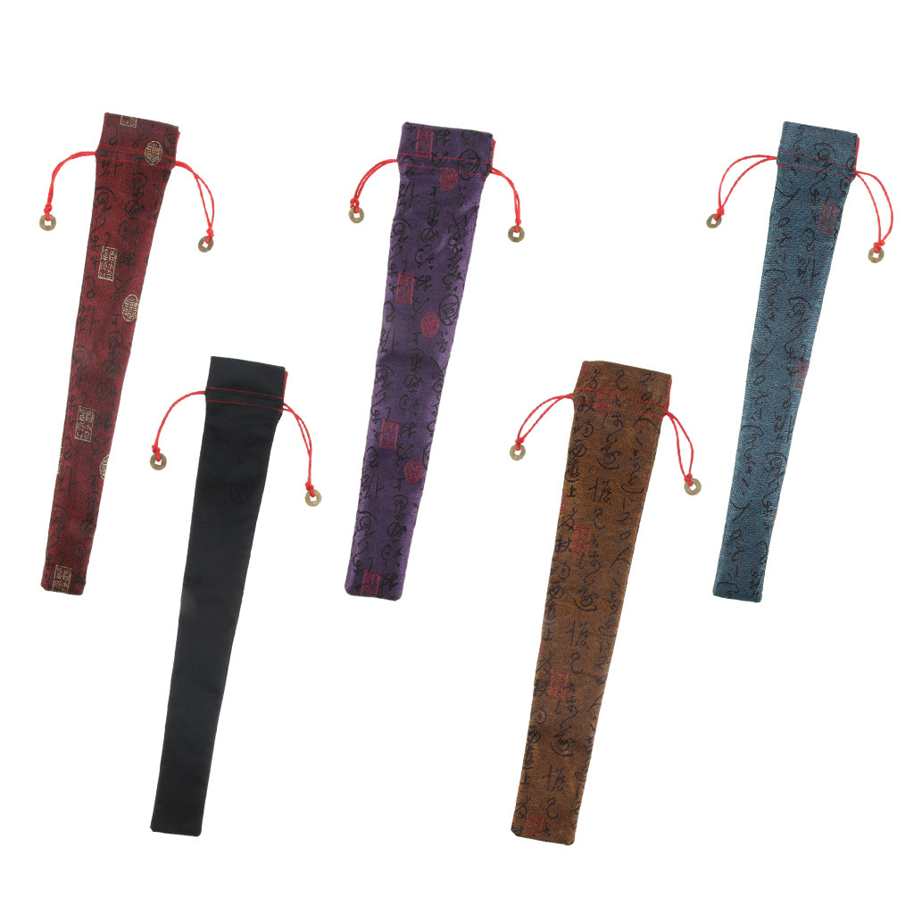 En stock bolsa de ventilador de regalo de suministro Bolsa de ventilador de los hombres CONJUNTO DE VENTILADOR DE REGALO bolsa de ventilador de seda se puede personalizar