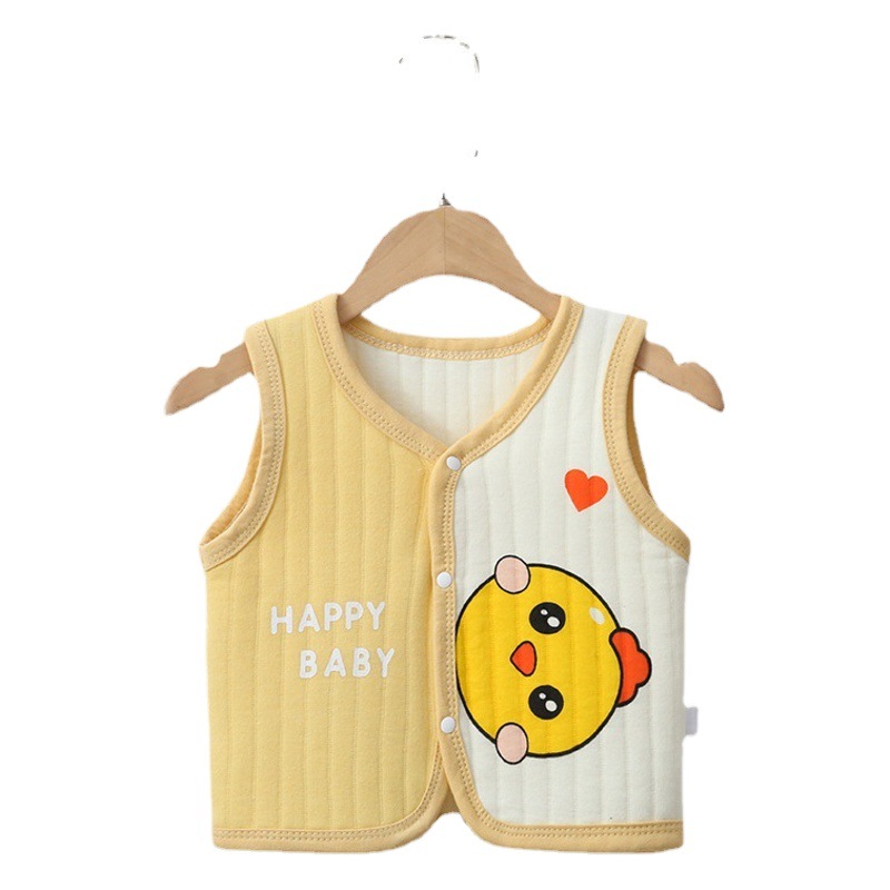 Nuevo chaleco de algodón para niños y niñas para otoño e invierno, chaleco cálido para niños pequeños y niños, chaleco interior, ropa para niños, material de algodón.