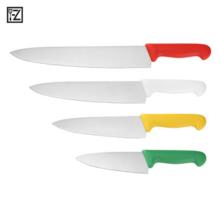 Hotel restaurant cooking chef knife 6-8-10-12 inch stainless steel knife plastic handle cutting vegetables cut meat slice kitchen knife