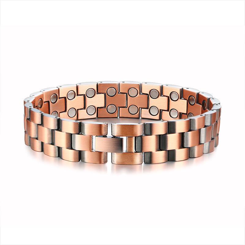 82g Weight Bracelets Classification 1 Piece Quantity Casual, Holiday Occasion Copper Material Men's Unisex Retro Classic Style Bracelets Geometric Horse Copper Men's Chain Bracelets