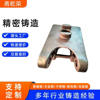 厂家阀门类加工 失蜡水玻璃熔模铸造铸件精密铸造锁紧GS60铸件