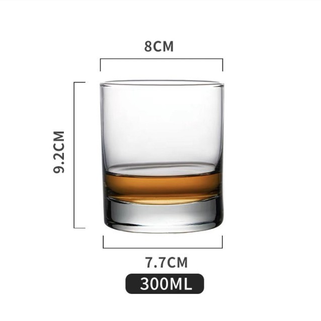Vaso de vidrio espeso Vaso de whisky Vaso de cóctel Vaso de cóctel Vaso de licores Vaso de hockey sobre hielo Vaso de cóctel