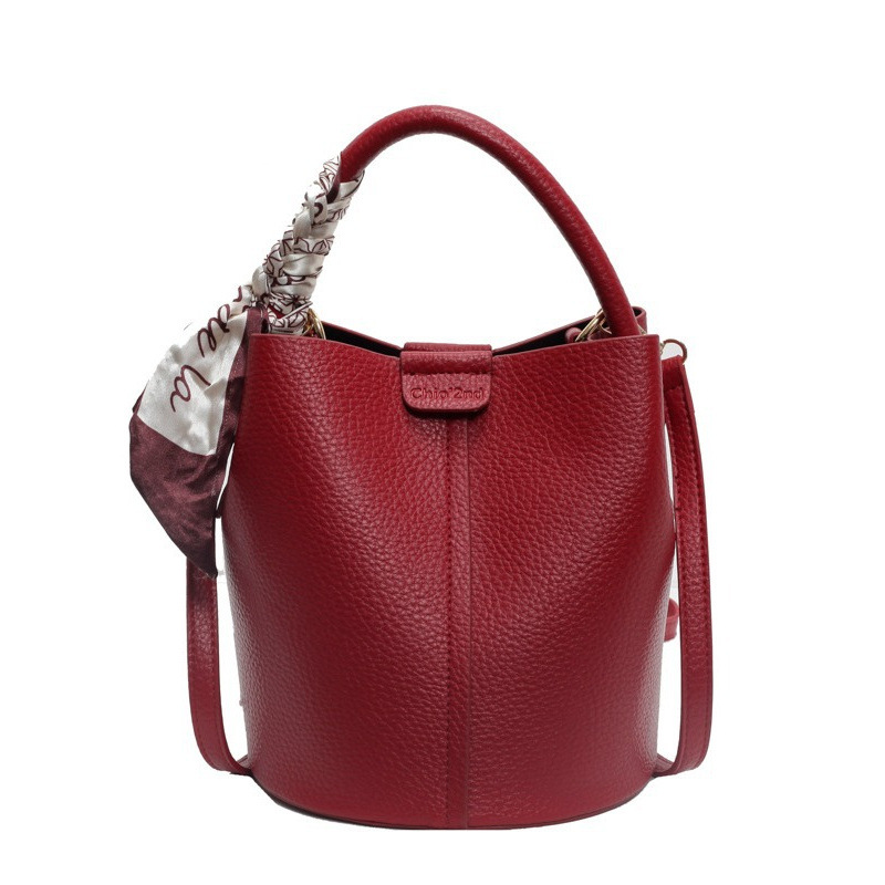 Litschi Muster Ledertasche Damen Schultertasche Als Beuteltasche_voghion.com