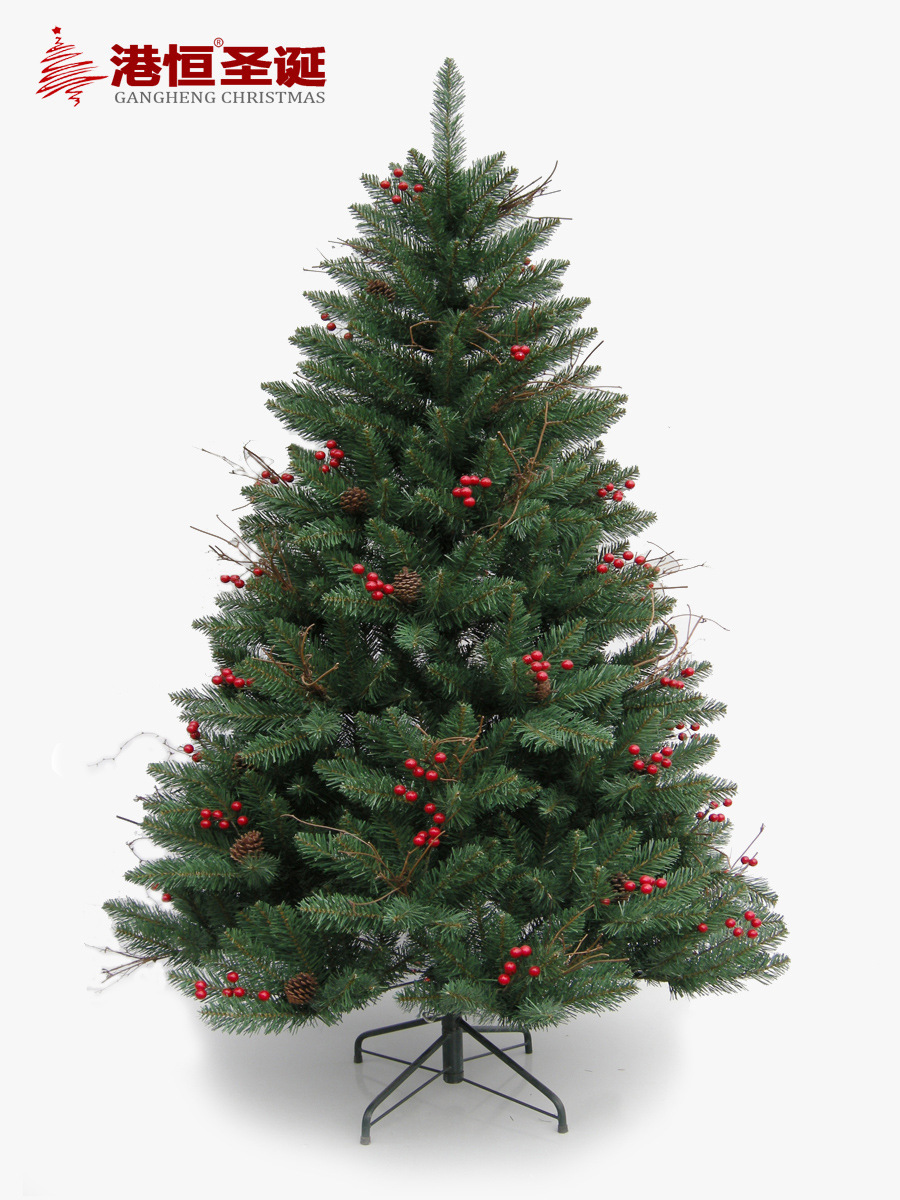 árbol puntiagudo de fruta Roja de 150 cm
