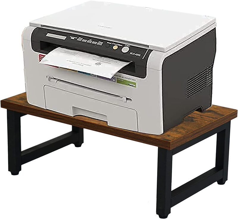 Desktop Wooden Display Bracket Home Desktop Computer Monitor Stand Solid Wood Notebook Storage Rack