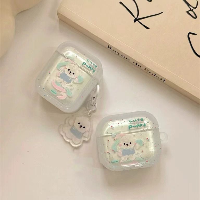 Graffiti con tinta para perros, estuche de protección para AirPods4, estuche de protección para AirPodsspro1, estuche de protección para auriculares de 2 / 3 generación image 6