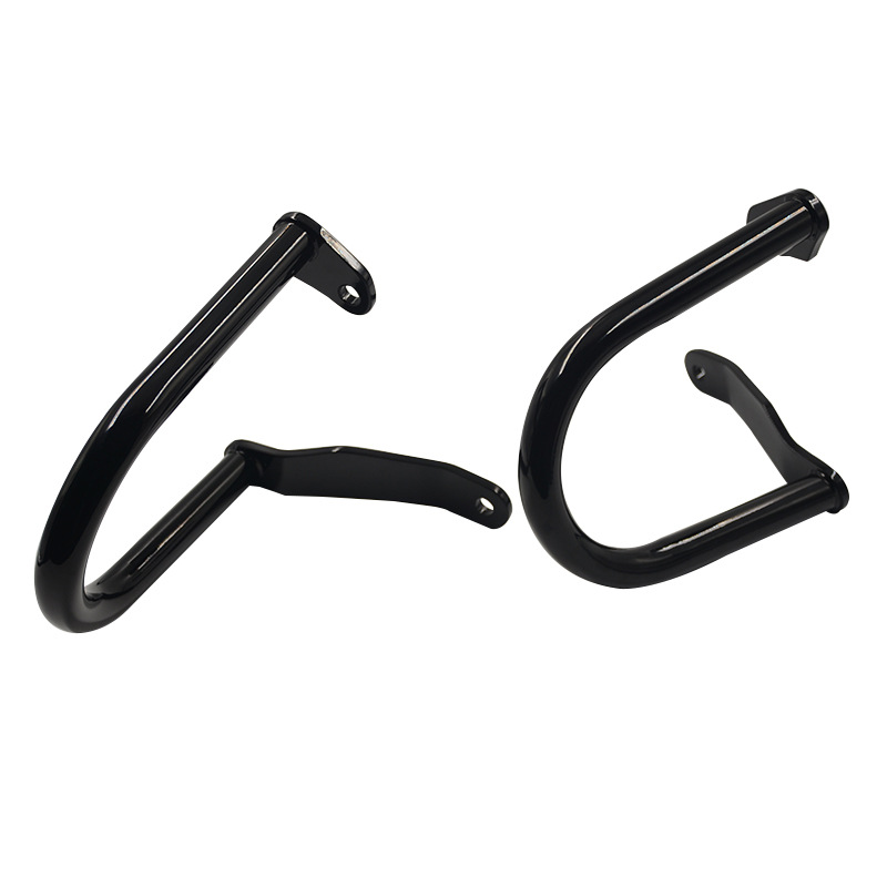 Motorcycle Side Box Guard Bars Suitable for Harley 18 Softtail Models Like Dyna Glide, Fat Boy, Fat Boss, Breakout, Etc., in Black