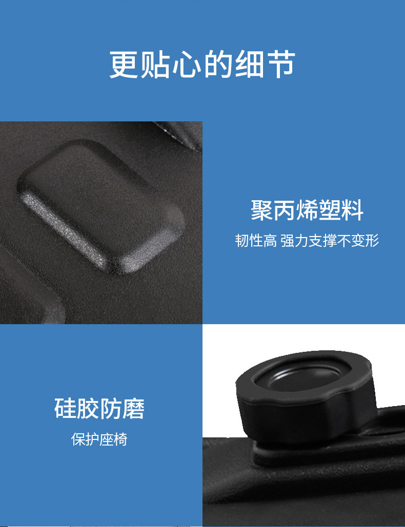 Car Ergonomic Lumbar Cushion Office Back Support Cushion Backrest Cushion Lumbar Chair Backrest Long-Sitting Seat Lumbar Support