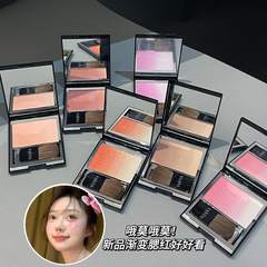 FAICCIA Feixiyunzhizhao グラデーションブラッシュハイライト拡張収縮カラーマットナチュラルヌードメイクアップ真珠光沢のある輪郭