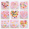 Cute children's cartoon resin for kindergarten, ring, jewelry, flowered, Aliexpress