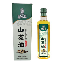 罗小豆山茶油野生茶籽油500ml家用农家茶油籽老茶树纯茶油食用油