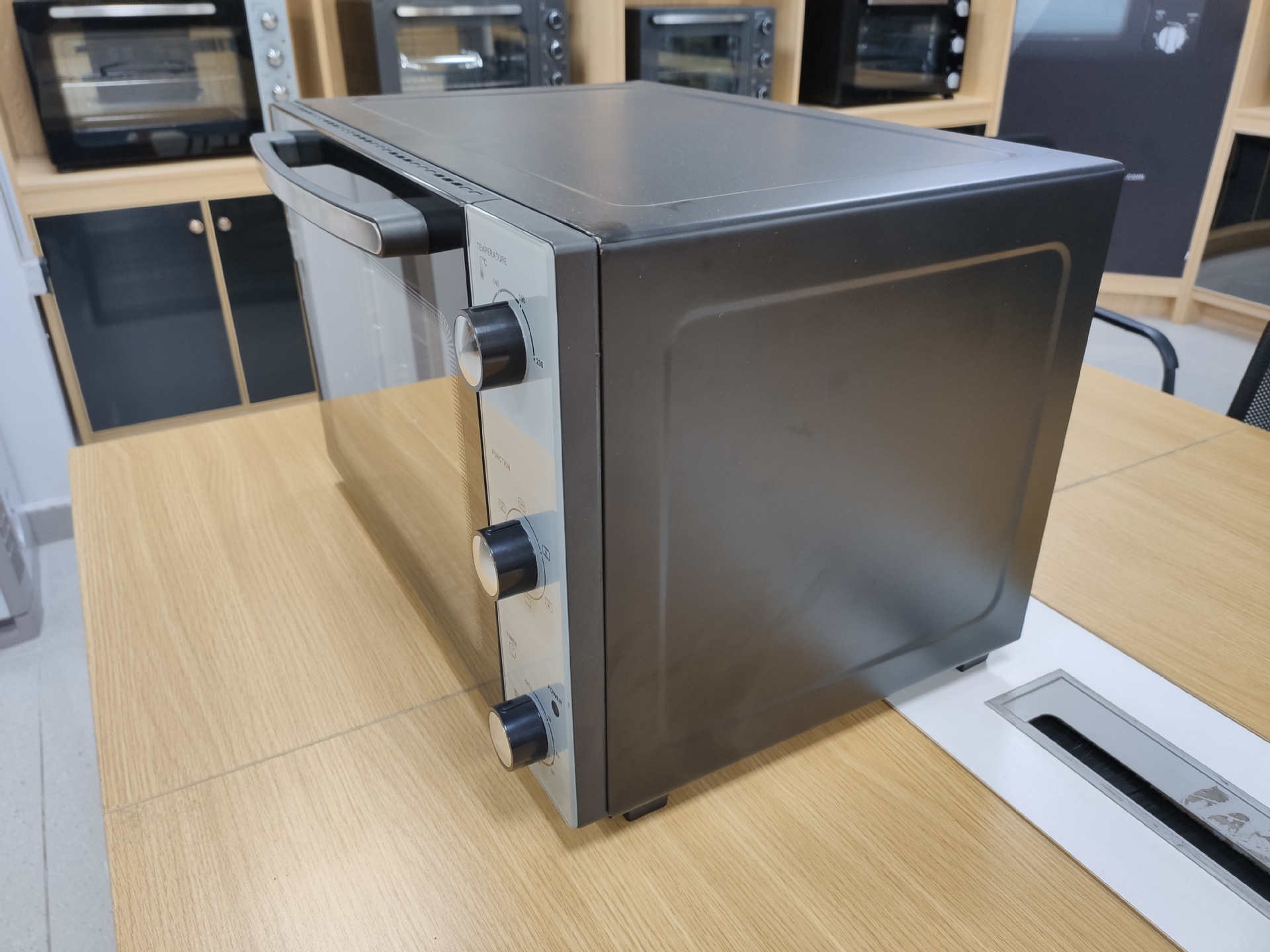 Horno Weijin horno eléctrico visual multifuncional doméstico todo en uno 48L horno eléctrico automático de gran capacidad