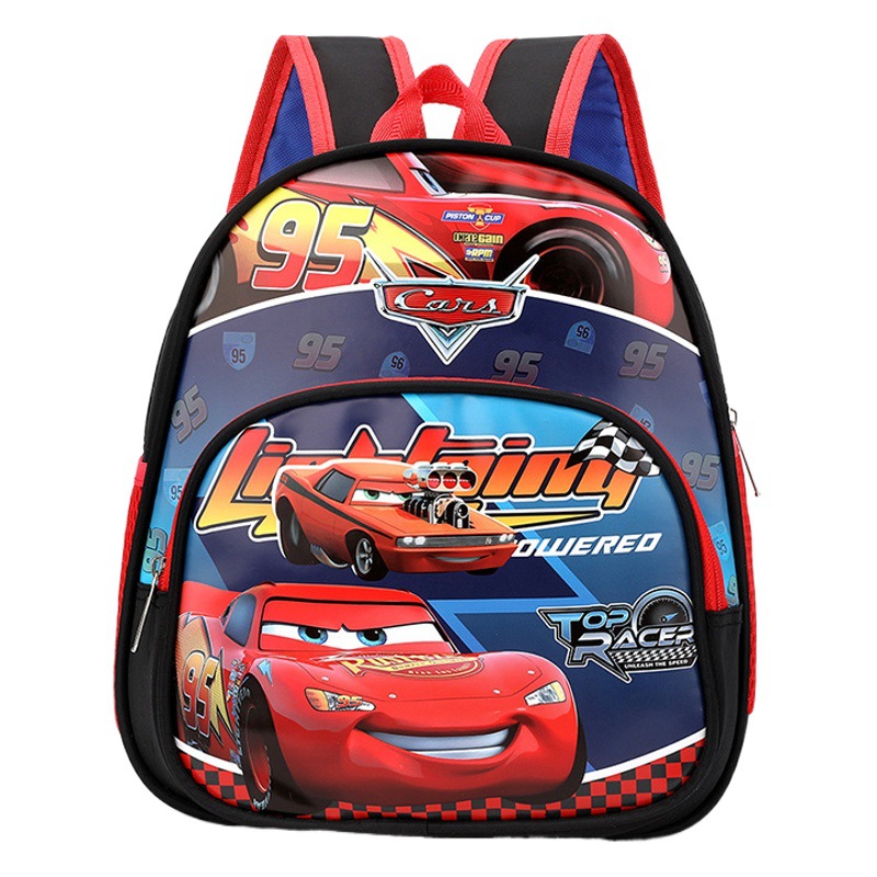 2027 New Spider-Man Small School Bag, Cute Cartoon Portable Lightweight Children's Backpack for Ages 3-5, Multi-Layer Spine Protection
