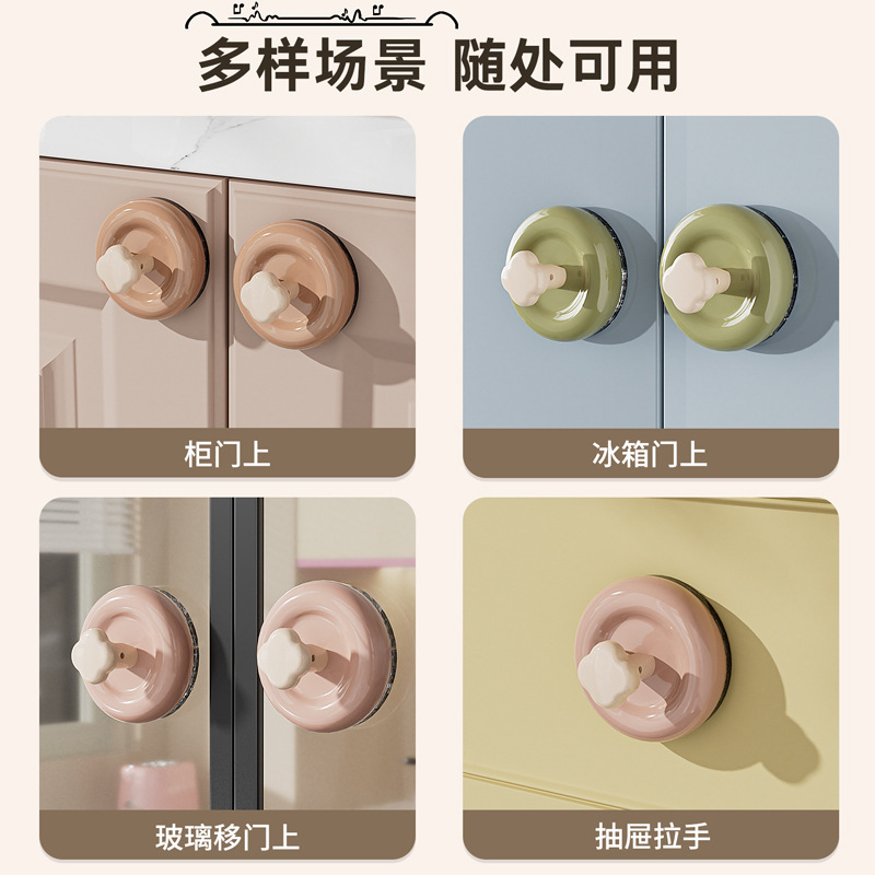 吸盤玄関フック、強力な耐荷重性、見栄えの良い、パンチフリーの玄関ドアの鍵、家庭用クリエイティブで痕跡なし|undefined