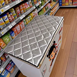 定制双面防水保温被冰箱冰柜防晒保暖被夜市烧烤冷冻食品万能盖被