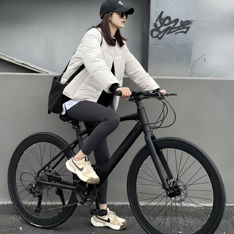 Flagship Store Adult Youth Women's Road Bike Bicycle Racing Curved Handlebar Men's Transmission