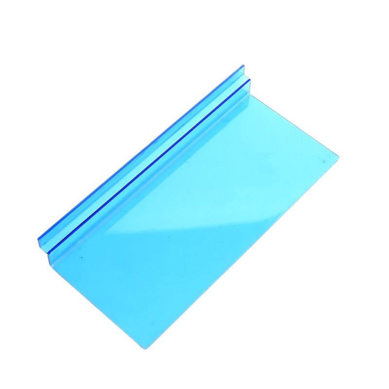 Exhibidor transparente de zapatos para tienda y pared ranurada