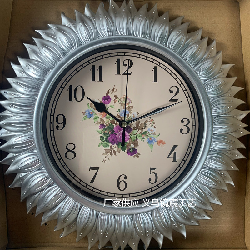 Reloj de pared americano estilo europeo elegante, moderno y minimalista – decoración para sala de estar, venta transfronteriza.