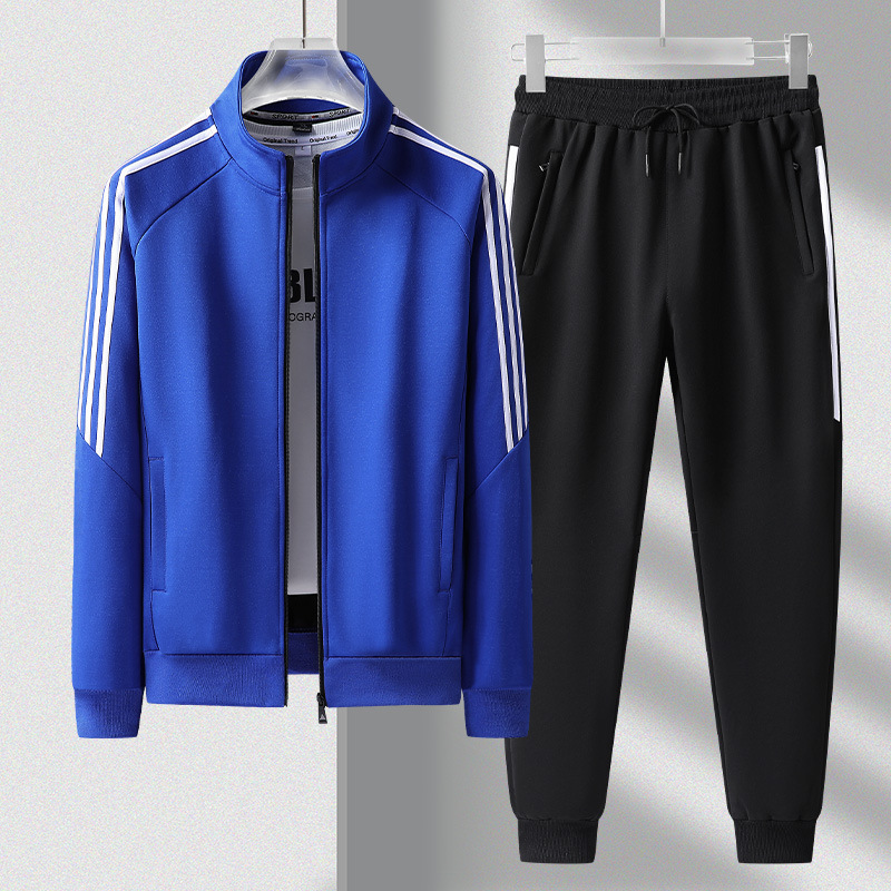 2024 primavera y otoño nuevos trajes deportivos parejas de hombres y mujeres cardigan casuales sudaderas deportivas casuales coreanas de dos piezas